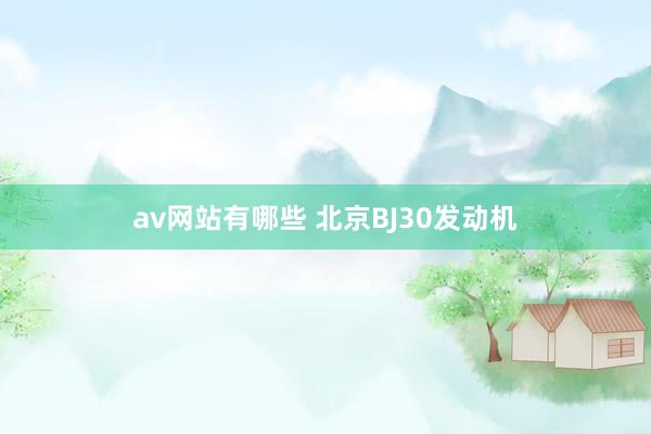 av网站有哪些 北京BJ30发动机